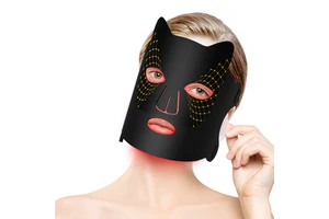 Beauty Salon Near Infrared Led Contour 7 Colors Foldable Silicone Face Facial Mask Led Light Therapy for Skin Treatment