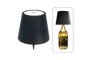 Touch Control Bottle Table Lamp Adjustable Brightness Usb Rechargeable Desk Soft Warm White Led Light Night Lights Wine
