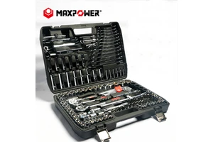 Maxpower Workshop 150 Pieces Car Repair Tool Set Socket Wrench Mechanic Kit