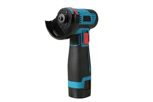 12V Brushless Mini Household Handheld Angle Grinder 75mm Disc Diameter Industrial/DIY Power Tool Polishing Cutting Slide 1-Year