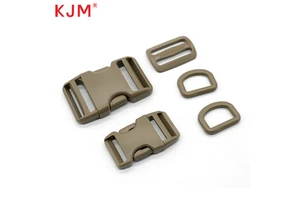 Factory Heavy Duty Tactical Duffle Bag Backpack 25MM 38MM 50MM Pom Doule Adjustable Strap Plastic Clasp Side Release Buckle