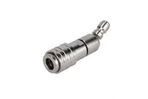 360 Degree Swivel Self Lock Connector Rotary 1/4 Quick Connector Pivoting Coupler for Pressure Washer Nozzle Gun