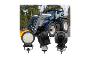 LED Work Lamp For Valtra Series 3 Inch Round Tractor Truck Flood/Spot Beam LED Work Light