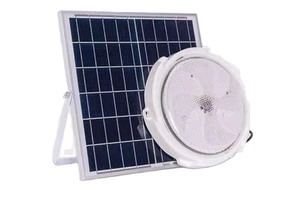 Waterproof Solar Shed Lights Porch Ceiling Light with on Off Switch Solar Ceiling Light Indoor Outdoor for Home Barn Garage