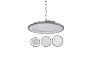 IP65 Waterproof High Brightness LED UFO Lamp for Office Workshop Factory Garage Construction-100W 200W 300W Led High Bay Light