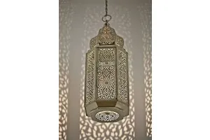 Elegant Iron Decorative Lantern Designed To Add Rustic Charm To Indoor And Outdoor Home Decorations