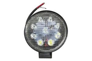 New Eliteson 9LED Round Work Light for Trucks Heavy Duty Vehicle Waterproof LED Work Lamp 12V 24V Off Road Car Auxiliary Light