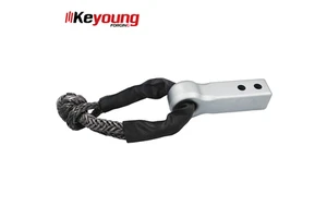 New High Strength Off-road Heavy Duty 4*4 Shackle Hitch Receiver Soft Shackle Ultra High Molecular Polyethylene 30550kg Max