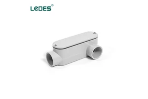 High Quality UL ETL Listed Electrical PVC Conduit Bodies 1 2 3 Inch Fittings LL LR LB Conduit Bodies