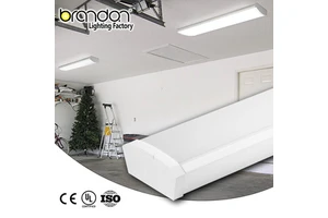OEM 2ft 4ft Low-profile Decken Plafonnier Wraparound Ceiling Linear Lighting Fixture Lamp Flush Mount Wrap Led Ceiling Light