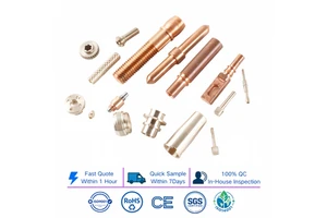 OEM ODM High Precision CNC Machined Stainless Steel Components Custom Lathe Turned Brass Electrical Hardware Milling Services