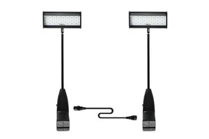 Trade Show Light LED Long Arm Spot Lamp 25W 30W 50W Dimmable Exhibition Booth with International Plug Light
