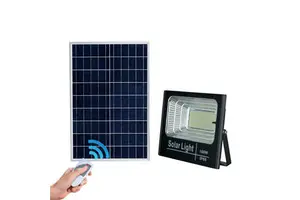 100w 200w 500w Highlight Floodlight Lamp Waterproof Ip67 ABS Stadium Garden Solar LED Flood Light with Remote 500w Solar Lamp