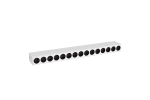 Thin Aluminum Lamp Body 15 Head LED Grille Linear Light 15-45W Indoor Home Surface Mounted