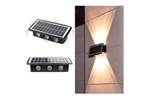 Best Selling Quality Solar Light Outdoor Waterproof Lighting Garden Wall Lamp Solar Powered