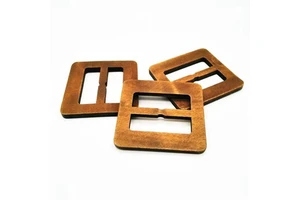 Women fashion wooden buckle durable quality modern style smooth finish casual wear handmade with Customized Size & Logo
