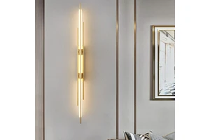 Long grid wall lamp, 2023 new model, living room, bedroom, study, staircase, TV background , across hotel project, 110V