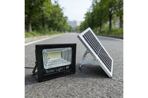 100W 200W 300W IP67 Waterproof LED Solar Street Flood Lights Wall Mounted Outdoor Solar Lamp