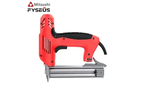 Fyseus 2400W 220V Electrical Nail Gun Woodworking Air Nailers Electric Tacker Nailer Stapler Staple Gun for Wood