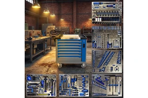 467Pcs Heavy Duty Carbon Steel Multifunctional Tool Kit Household Hand Tools for Auto Repair & Home Maintenance