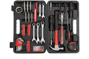 148 Pcs Iron Household Tool Set,Portable Complete Basic Repair General Hand Tool Sets House Repairing Hand Tools Kits