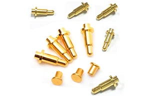 Pogo Pin Cylindrical Connector Spring Pin Charging Thimble Copper Post Probe High Current Magnetic Pin Factory Direct