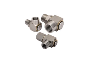 High Pressure Hydraulic Pipeline Rotary Joint , 360° Pneumatic Rotary Union, Complete Specifications Customization Supported
