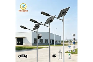 CE RoHS Certified Split Solar Street Light Outdoor Heavy Duty Solar Energy System Lamp For Highway Tender Project