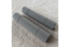 Eco-friendly Home Fitness Equipment Yoga Adjustable Dumbbell Silicone Three-section Small Dumbbell Weight