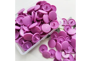 Custom Own Logo Laser Carving Flower Smile Face Plastic Snap Fasteners KAM Snaps Button for Clothing