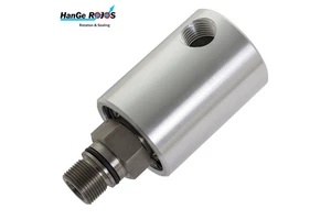 Customized High Pressure Hydraulic Swivel Single Passage Air Water Stainless Steel/Aluminum Rotating Union