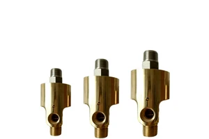 Right-hand Thread High Temperature Industrial Water Brass Swivel Fitting Rotating Connector 1/2 Inch Rotary Joint
