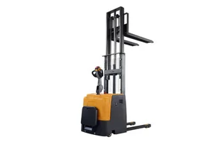 High Quality Engine Battery Pallet Stacker Staning Full Electric Forklift 2ton Lifting Height RWD Solid Tire Electric Side