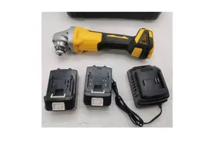 Hot Sale Grinding Machine Lithium Battery 100/125mm Cordless Angle Grinder 21V Power Tools Set Brushless Electric Angle Grinder