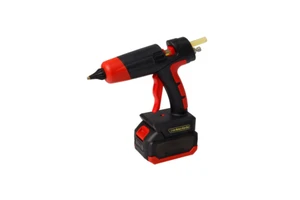 80W-150W Custom Cordless Rechargeable Battery Plastic Hot Melt Glue Gun with Copper Nozzle and 11mm Glue Sticks for DIY Crafts