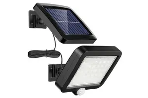 Solar Light Outdoor LED Solar Light Outside with Motion Detector IP65 Waterproof 120 Lighting Angle