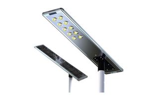 Solar Powered NGW-310 80W High Efficiency Monocrystalline Solar Panel LED Light with Lithium Battery 3.7V 168AH 5-Year Warranty