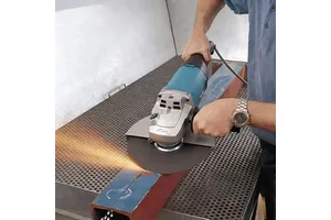 Angle Grinder, Electric Grinder, Steel and Metal Grinding and Cutting Machine, 230mm Angle Grinder for Cutting and Polishing.