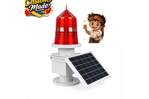 Reflector Cup Waterproof And Windproof Solar Aviation Obstruction Light
