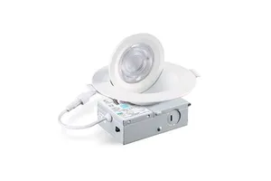 4inch Floating Gimbal Downlight 90 Degree Vertical Tilting 360 Degree Horizontal Rotetion 5cct Selectable for Canada Market
