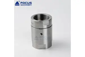 SS 304 Low Pressure 5Mpa Low Torque BSP FemaleXFemale Threaded Connection Straight Through Rotary Joint for Sprinkler Irrigation