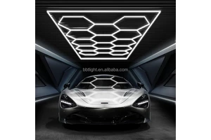 24 Pcs LED Garage Light Super Bright Car Detailing Ceiling LED Shop Light for Warehouse Workshop Gym Basement Car Care Wash Room