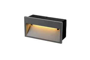 Recessed Wall Light BRIX Embedded LED Waterproof Light Aisle Light IP65 Suitable for Stairs Corridorsand Garages