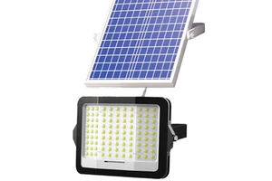 IP65 Waterproof LED Light Source Outdoor Solar Floodlight Suitable for Yards Construction Sites and Walls