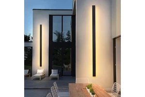 Modern Garden Porch Sconce Lamp 30CM 60CM 80CM 100CM 120CM 150CM 200CM 240CM Strip Linear Long LED Wall Light