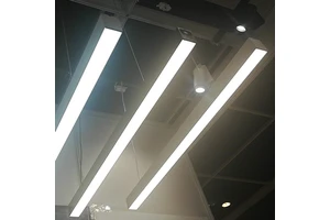 20W LED Linear Light Led Linear Ceiling Light High Quality Aluminum 0.6m 2ft Ce 80 SMD2835 Oval Led Lights 1200mm Residential HZ