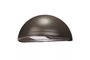 Xiamen Superlighting ETL 150lm/w 20~120W up Down LED Half Moon Quarter Sphere LED Wall Pack Lighting Housing
