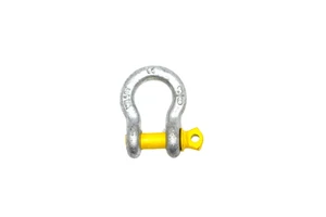 Hot Selling Marine Hardware 3/8" WLL1ton Screw Pin Shackle Carbon Steel Bow Shackle