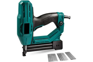 AKX Brushless Cordless Electric Nailer Stapler Furniture Staple Gun Woodworking Tools for Upholstery