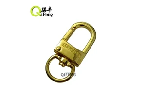 High Quality Customize Bag Accessories K Gold Round Wholesale One Set Accessory Metal Hardware